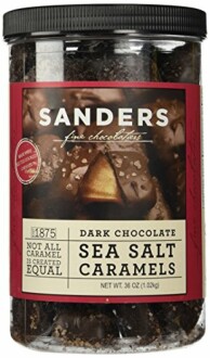 Sanders Dark Chocolate Sea Salt Caramels